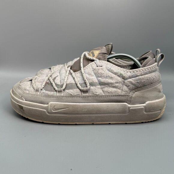 Nike Offline Pack Men\'s 12 Light Smoke Gray Sneakers Lace-Up Low Top Casual